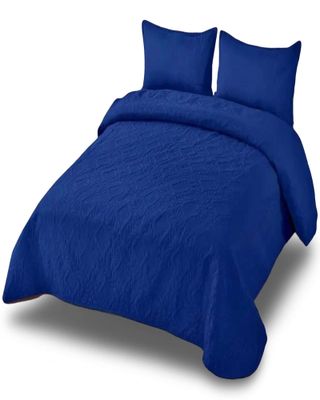 Imagen 2 del producto CUBRECAMA ELEGANTE  QUILT VERANO PLAZA Y MEDIA AZUL