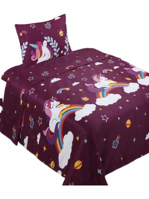 JUEGO DE SABANAS NIÑA PLAZA Y MEDIA H.11