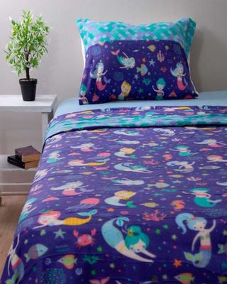 Imagen 2 del producto Sabana Polar Infantil plaza y media Sirena