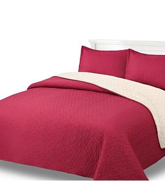 Imagen 1 del producto CUBRECAMA QUILT SHERPA INVIERNO PLAZA Y MEDIA C14