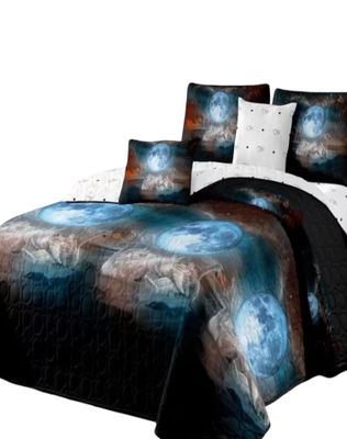 Cubrecama Quilt Diseño 2 Plazas - Primavera Verano B11