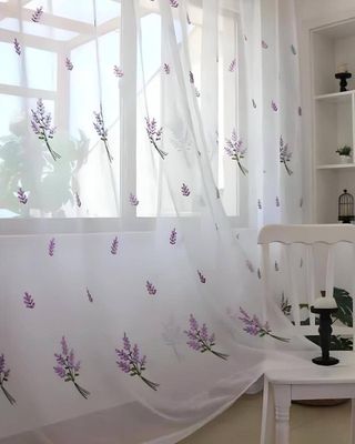 Imagen 2 del producto Pack de Visillo transparente con textura 140x230cmv09