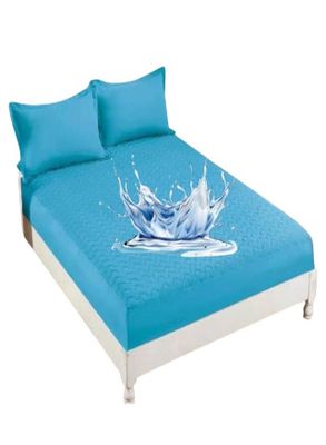 CUBRECOLCHÓN IMPERMEABLE 1/2 PLAZA -11