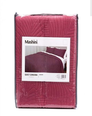 Imagen 1 del producto Quilt MAS 1 ALMOHADA DE REGALO plaza y media Mashini m04