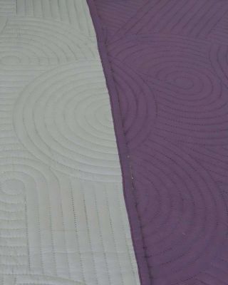 Imagen 2 del producto Cubrecama Quilt Hotpress Liso Bicolor 2 Plazas Doral M03