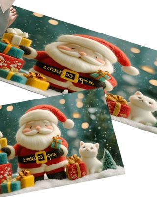 Imagen 2 del producto ALFOMBRA DE COCINA DISEÑO DE NAVIDAD A04