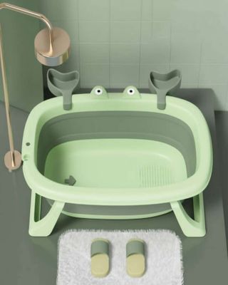 Imagen 2 del producto BAÑERA TINA BEBE PLEGABLE PLEGABLE CANGREJO VERDE