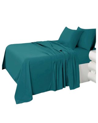 Imagen 2 del producto Juego de Sabanas de Verano King Turquesa