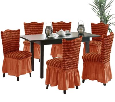 Imagen 1 del producto Fundas Turcas Diseño Lineal x6 - Elegancia L1