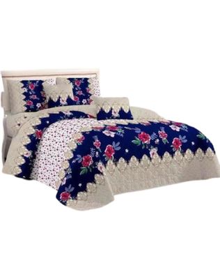 Cubrecama Quilt 2 Plazas+2 Fundas Verano Fresco 13n21