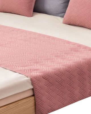 Imagen 2 del producto PIECERA CON 2 FUNDAS ELEGANTE ROSA