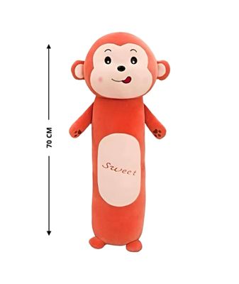 Imagen 2 del producto COJIN PELUCHE MONO CAFE