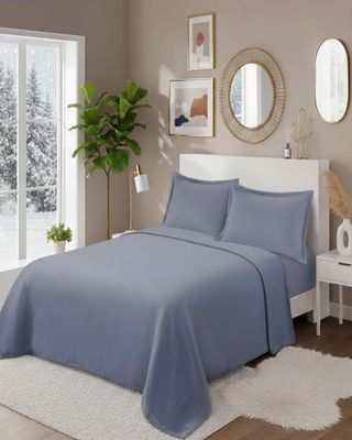 Imagen 2 del producto Juego de Sábanas Polar Premium King Térmicas Extra Suaves 05