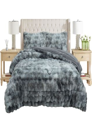 Imagen 1 del producto Plumón Chiporro 2 Plazas Piel de Oveja Peludo A1