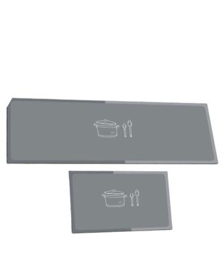 Imagen 1 del producto ALFOMBRAS DECORATIVAS COCINA ANTIDESLIZANTE DISEÑO OLLA