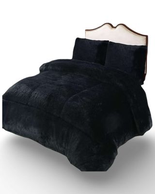 Imagen 2 del producto PLUMON CHIPORRO PELUDO 2 PLAZAS NEGRO