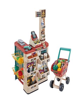 Imagen 1 del producto HOME MARKET CON CARRITO 48 PZAS