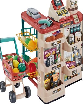 Imagen 2 del producto HOME MARKET CON CARRITO 48 PZAS