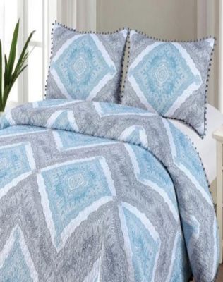 Imagen 2 del producto Cubrecama Ligero De Verano Con Pompones - Elegantes KING / Super King TD08