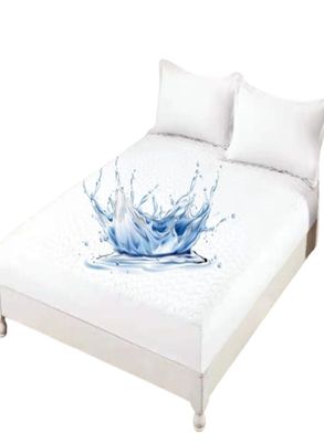 Imagen 2 del producto CUBRECOLCHÓN IMPERMEABLE 2 PLAZA -24