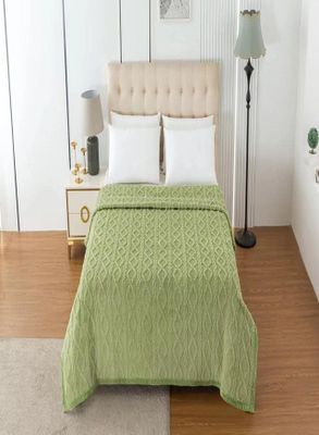 Imagen 2 del producto FRAZADAS CON SHERPA CON DISEÑO TEXTURIZADO -4