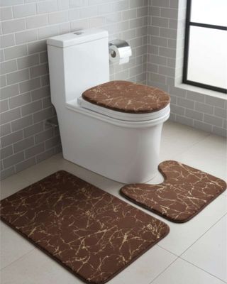 Imagen 2 del producto SET DE BAÑO DE MARMOL ATERCIOPELADOS 3 PIEZAS