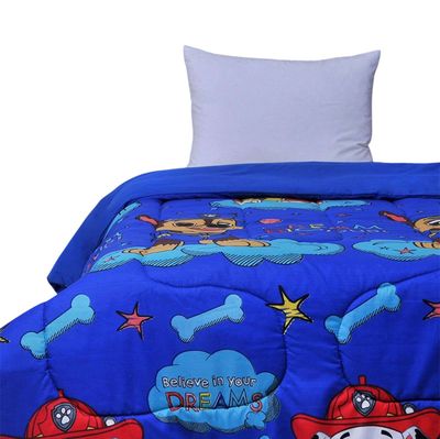 Cubrecama Nordico niña nilño Paw Patrol azul