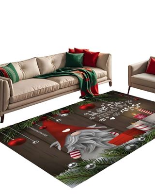 ALFOMBRA NAVIDAD PARA LIVING O COMEDOR 240cm 200cm