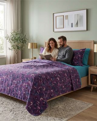 Imagen 2 del producto Juego de Sabanas de Polar 2 Plazas Diseños Estampados Invierno m4