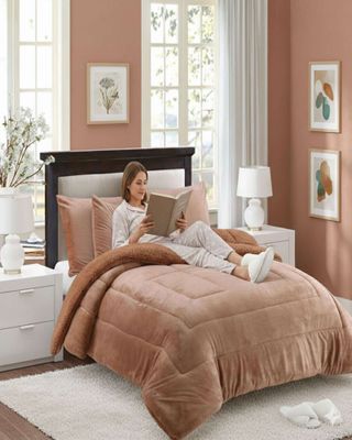 Imagen 2 del producto Plumón Cubrecama Chiporro 1.5 plaza Extra Cálido Invierno Premium beige