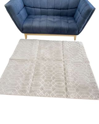 Imagen 1 del producto ALFOMBRA LIVING DISEÑO ELEGANTE 160X200CM BEIGE