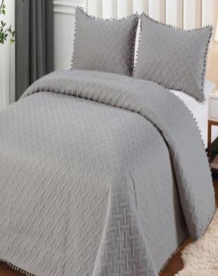 Imagen 2 del producto Cubrecama De Verano Con Pompones - Fresco  KING / Super King