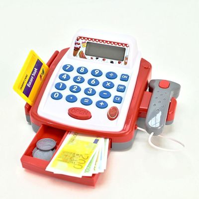 Imagen 1 del producto CAJA REGISTRADORA PARA NIÑOS CON ACCESORIOS Y SONIDOS