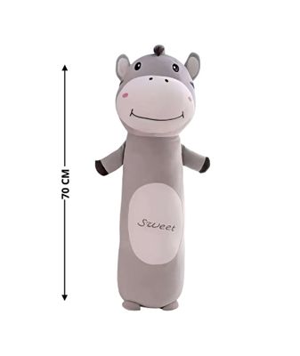 Imagen 2 del producto COJIN PELUCHE CABALLO GRIS
