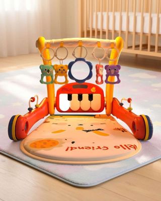 Imagen 2 del producto Andador ajustable con gimnasio musical para bebes m1