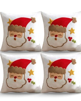 Imagen 1 del producto SET DE 4 FUNDAS DE COJIN PARA NAVIDAD K19