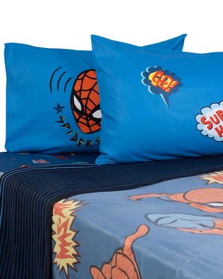 Imagen 1 del producto Sabanas infantil Spiderman 2 Plazas Mashini