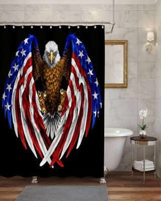 Imagen 2 del producto Cortina de Baño Tela Género + Forro Impermeable c20