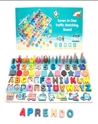 Imagen 1 del producto Juguete Tablero educativo de aprendizaje para niños