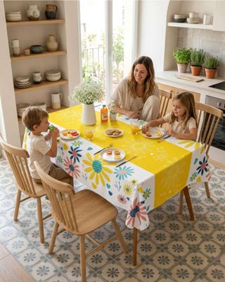 Imagen 2 del producto Mantel Antimanchas Grueso Rectangular 140x220 cm 05