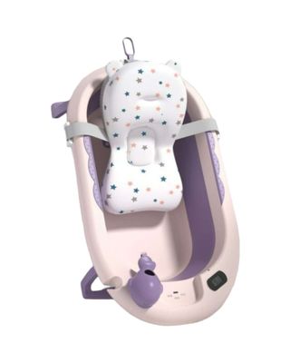Imagen 1 del producto BAÑERA TINA BEBE PLEGABLE PLEGABLE CON ACCESORIOS MORADO