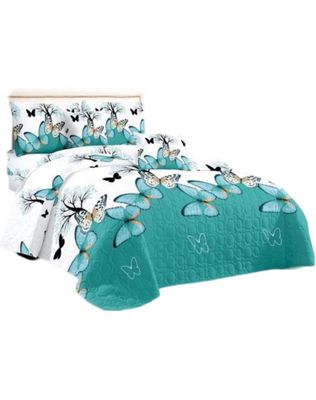 Cubrecama Quilt 2 Plazas+2 Fundas Verano Fresco 13n65
