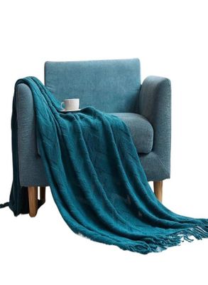 Imagen 1 del producto Mantas Tejidas para decorar  127x152 cm -2