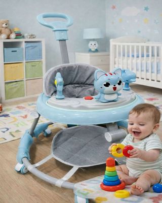 Imagen 2 del producto Andador para Bebe con Juegos Interactivos Azul