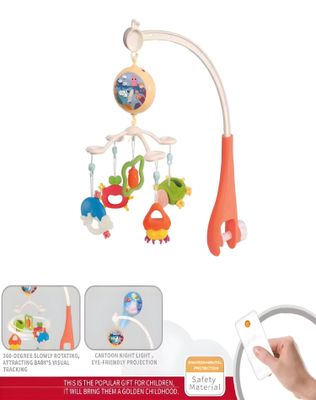 Imagen 2 del producto Móvil bebe para cuna Submarino Giratorio Con Control 21n1