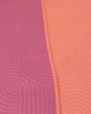 Imagen 2 del producto Cubrecama Quilt Hotpress Liso Bicolor 2 Plazas Doral M05