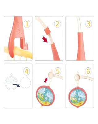 Imagen 2 del producto Movil MUSICAL para cuna bebé Con Control y Luz 21n5