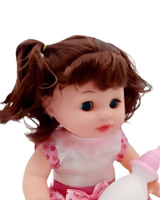 Imagen 2 del producto Juguete Muñeca más coche simple infantil rosado 