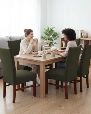 Imagen 1 del producto JUEGOS DE 6 FUNDAS PARA SILLAS CON DISEÑO ELASTICO M31