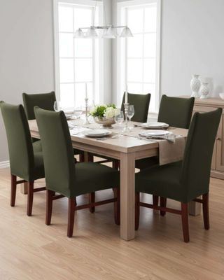 Imagen 2 del producto JUEGOS DE 6 FUNDAS PARA SILLAS CON DISEÑO ELASTICO M31